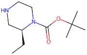 (2S)-2-Ethylpiperazine, N1-BOC protected