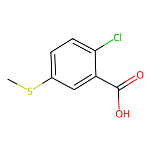2-Chloro-5-(methylthio)benzoic acid