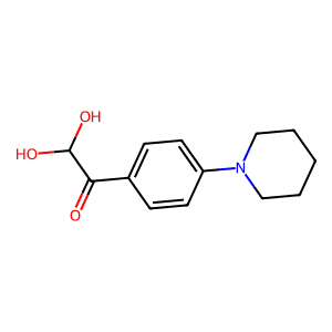 2,2-Dihydroxy-1-[4-(piperidin-1-yl)phenyl]ethan-1-one