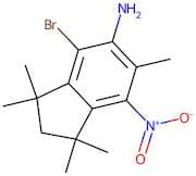 5-Amino-4-bromo-7-nitro-1,1,3,3,6-pentamethylindane