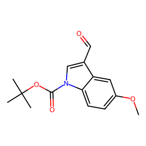 5-Methoxy-1H-indole-3-carboxaldehyde, N-BOC protected