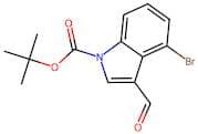 4-Bromo-1H-indole-3-carboxaldehyde, N-BOC protected