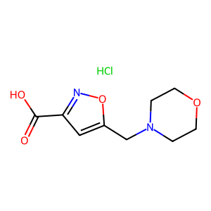 5-[(Morpholin-4-yl)methyl]isoxazole-3-carboxylic acid hydrochloride