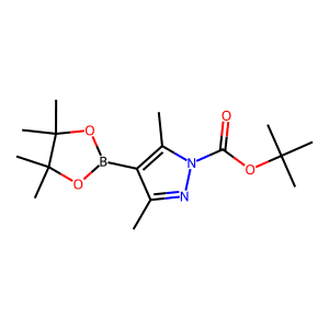 3,5-Dimethyl-1H-pyrazole-4-boronic acid, pinacol ester, N1-BOC protected