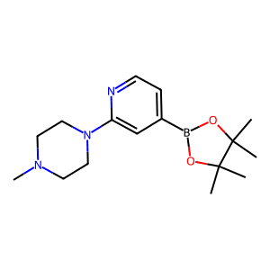 2-(4-Methylpiperazin-1-yl)pyridine-4-boronic acid, pinacol ester