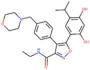 5-[2,4-Dihydroxy-5-isopropylphenyl]-N-ethyl-4-{4-[(morpholin-4-yl)methyl]phenyl}isoxazole-3-carbox…