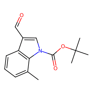 7-Methylindole-3-carboxaldehyde, N-BOC protected