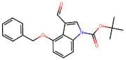 4-Benzyloxy-1H-indole-3-carboxaldehyde, N-BOC protected 98%