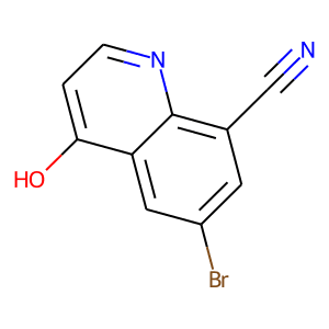 6-Bromo-1,4-dihydro-4-oxoquinoline-8-carbonitrile