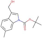 3-(Hydroxymethyl)-6-methyl-1H-indole, N-BOC protected 98%