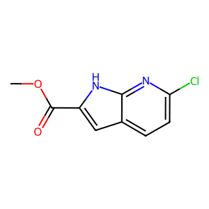Methyl 6-chloro-1H-pyrrolo[2,3-b]pyridine-2-carboxylate