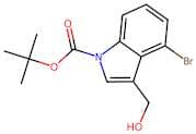 4-Bromo-3-(hydroxymethyl)-1H-indole, N-BOC protected