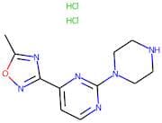4-(5-Methyl-1,2,4-oxadiazol-3-yl)-2-(piperazin-1-yl)pyrimidine dihydrochloride