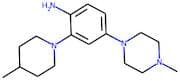 4-(4-Methylpiperazin-1-yl)-2-(4-methylpiperidin-1-yl)aniline