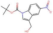 3-(Hydroxymethyl)-5-nitro-1H-indole, N-BOC protected