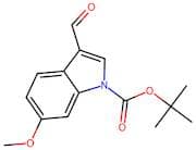6-Methoxy-1H-indole-3-carboxaldehyde, N-BOC protected 98%