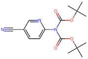 6-Aminonicotinonitrile, 6,6-Bis-BOC protected