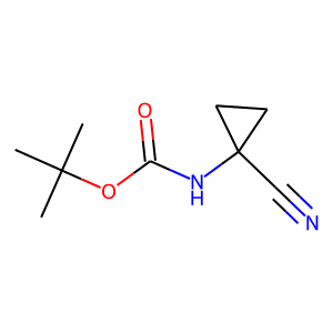 1-Aminocyclopropane-1-carbonitrile, N-BOC protected