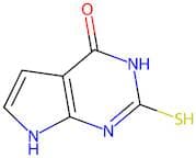 3,7-Dihydro-2-thio-4H-pyrrolo[2,3-d]pyrimidin-4-one