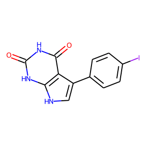 5-(4-Iodophenyl)-1H-pyrrolo[2,3-d]pyrimidine-2,4(3H,7H)-dione