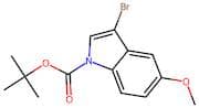 3-Bromo-5-methoxyindole, N-BOC protected