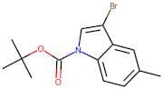 3-Bromo-5-methyl-1H-indole, N-BOC protected