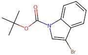 3-Bromo-1H-indole, N-BOC protected