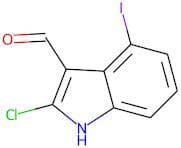 2-Chloro-4-iodo-1H-indole-3-carboxaldehyde