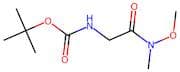 2-Amino-N-methoxy-N-methylacetamide, 2-BOC protected