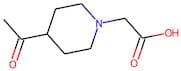 (4-Acetylpiperidin-1-yl)acetic acid
