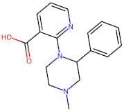 2-(4-Methyl-2-phenylpiperazin-1-yl)nicotinic acid