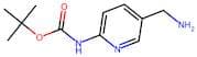 2-Amino-5-(aminomethyl)pyridine, 2-BOC protected