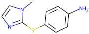 4-[1-Methyl-1H-imidazol-2-yl)thio]aniline