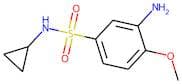 3-Amino-N-cyclopropyl-4-methoxybenzenesulphonamide