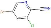 5-Bromo-3-chloropyridine-2-carbonitrile