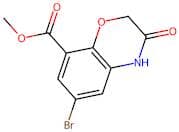 Methyl 6-bromo-3,4-dihydro-3-oxo-2H-1,4-benzoxazine-8-carboxylate