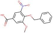 4-(Benzyloxy)-3-methoxy-5-nitrobenzoic acid