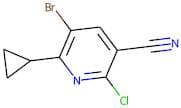 5-Bromo-2-chloro-6-cyclopropylnicotinonitrile