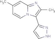 2,7-Dimethyl-3-(1H-pyrazol-3-yl)imidazo[1,2-a]pyridine
