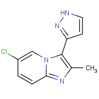 6-Chloro-2-methyl-3-(1H-pyrazol-3-yl)imidazo[1,2-a]pyridine