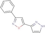 3-Phenyl-5-(1H-pyrazol-3-yl)isoxazole