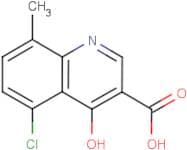 5-Chloro-4-hydroxy-8-methylquinoline-3-carboxylic acid