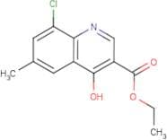 Ethyl 8-chloro-4-hydroxy-6-methylquinoline-3-carboxylate