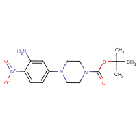 tert-Butyl 4-(3-amino-4-nitrophenyl)piperazine-1-carboxylate