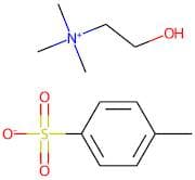 (2-Hydroxyethyl)trimethylammonium toluene-4-sulphonate