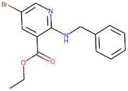 Ethyl 2-(benzylamino)-5-bromonicotinate