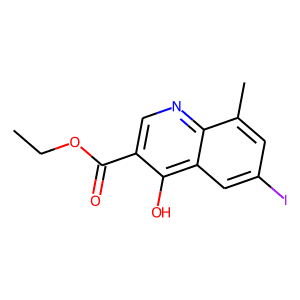 Ethyl 1,4-dihydro-6-iodo-8-methyl-4-oxoquinoline-3-carboxylate