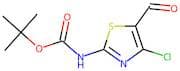 2-Amino-4-chloro-1,3-thiazole-5-carboxaldehyde, 2-BOC protected