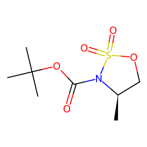 (4R)-2,2-Dioxido-4-methyl-1,2,3-oxathiazolidine, N-BOC protected