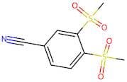 3,4-Bis(methylsulphonyl)benzonitrile